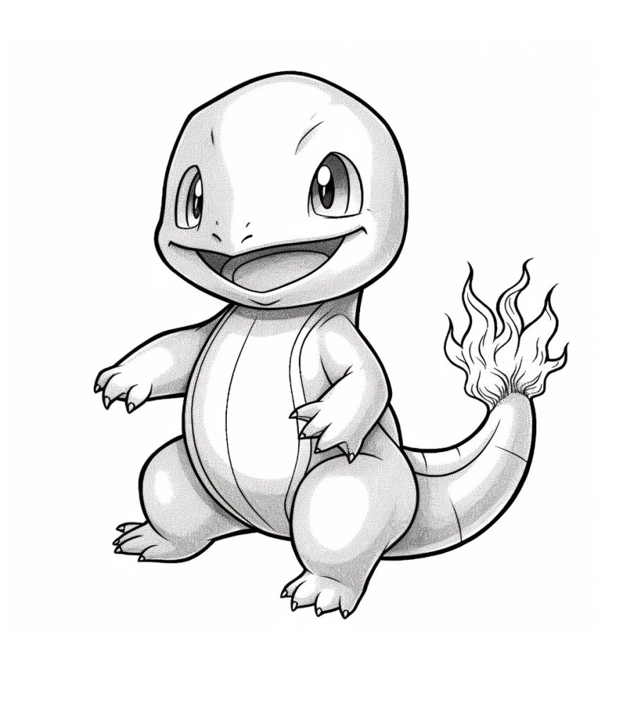 Charmander Boyama Sayfası