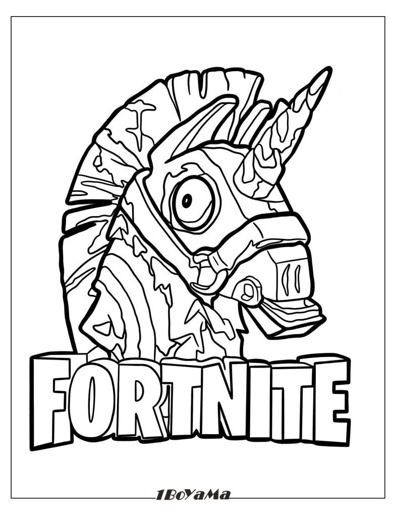 Fortnite Lama Boyama Sayfası