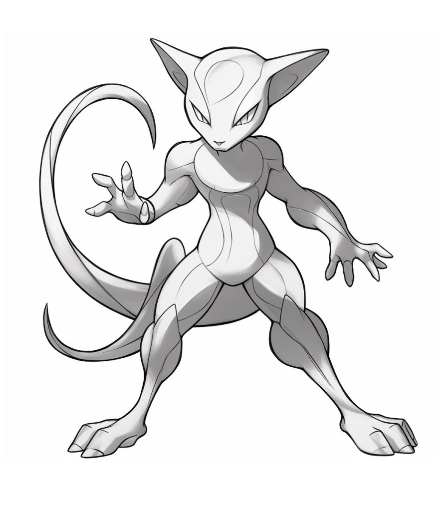 Mewtwo Boyama Sayfası