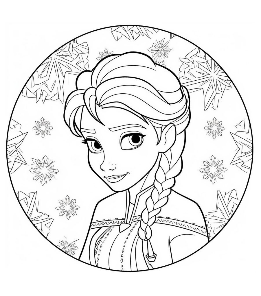 Disegni da Colorare di Frozen