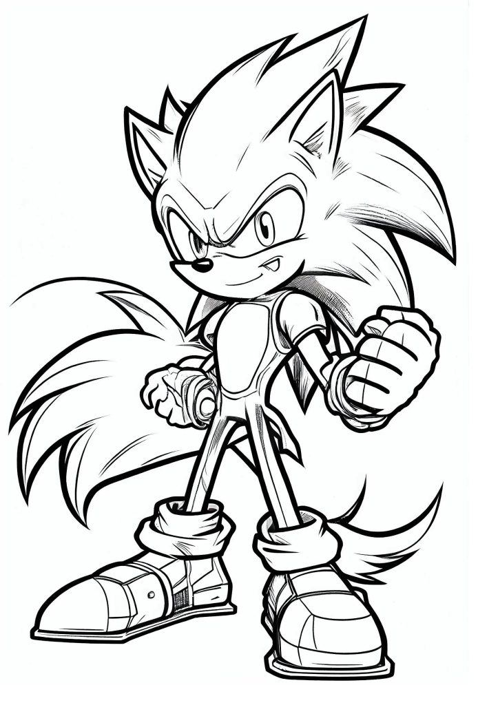 Disegni di Sonic facili