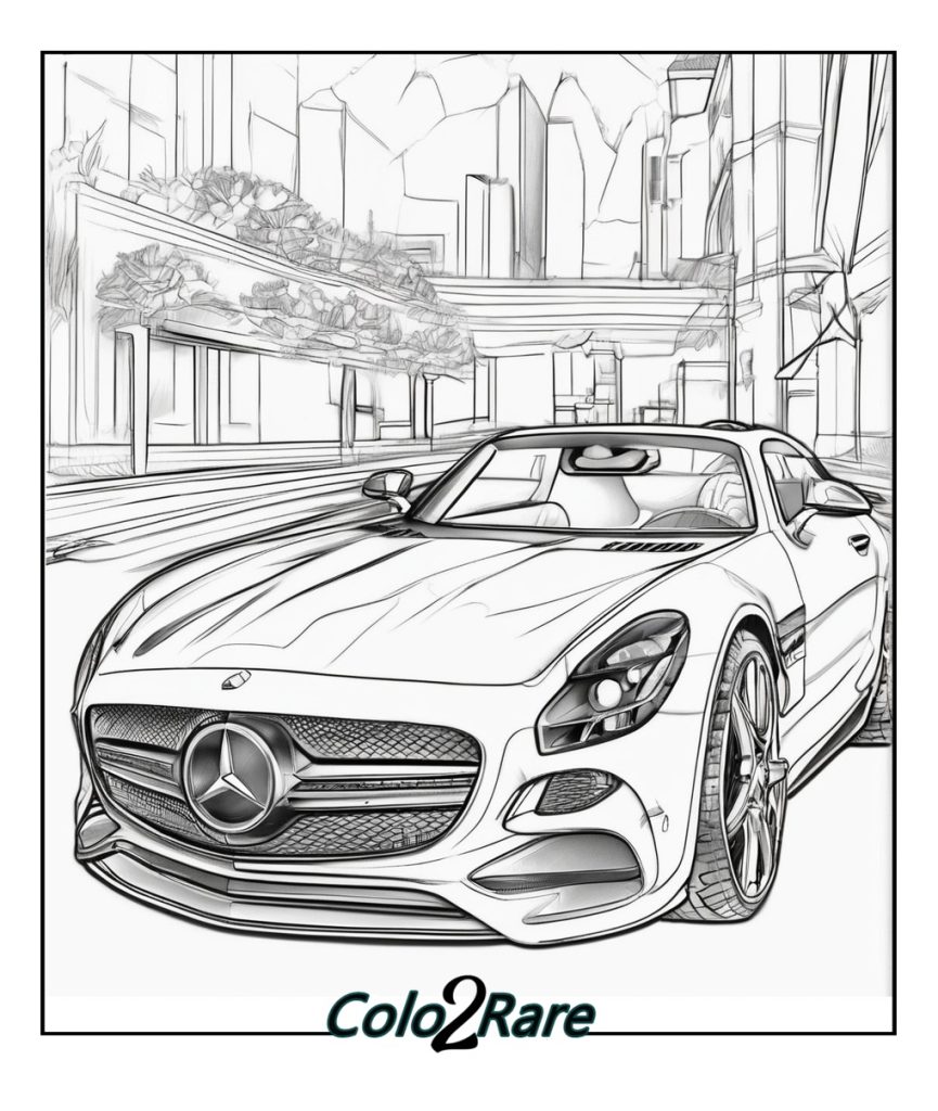 Mercedes Disegno Facile